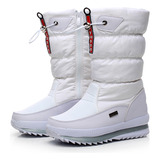 Nuevas Botas De Nieve Impermeables, Antideslizantes, Afelpad