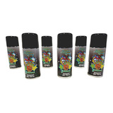 Glitter Pelo Cuerpo Aerosol 150cc Rey Momo X6unid