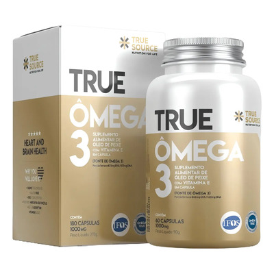Ômega 3 - True 180 cápsulas | Frete grátis