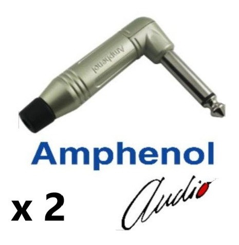 2 Plug Amphenol P10 Mono Em L 90 Graus Acpmrn