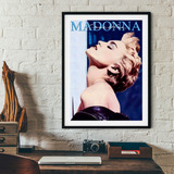 Cuadro Enmarcado Madonna Posters Musica Rock Pop 