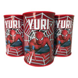 Cofrinhos Personalizados Homem Aranha 25 Uni