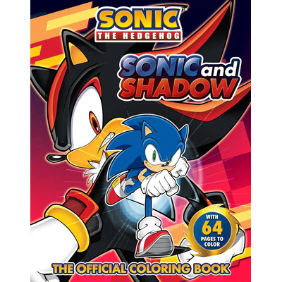 Sonic And Shadow Patrick Spaziante Libro Para Colorear