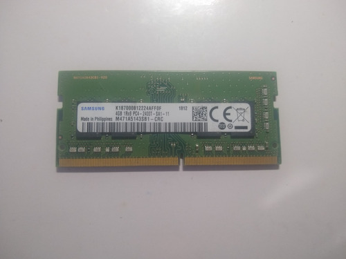 Samsung 4 Gb, Ddr4  M471a5143sb1-crc