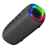 Bocina Bluetooth Recargable Portatil Impermeable  Luz Rgb