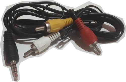 Cable Miniplug Auxiliar A Cable Macho Rca