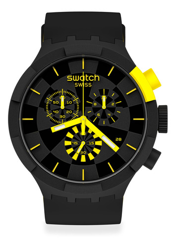 Reloj Swatch Checkpoint Yellow Sb02b403