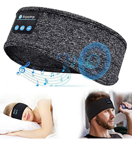 Antifaz Bluetooth Para Dormir Audífonos Diadema Delgada,