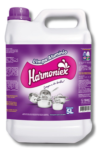 Limpa Alumínio Harmoniex 5l