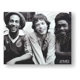 Mural Vinilo Peter Tosh Bob Marley Mick Jagger