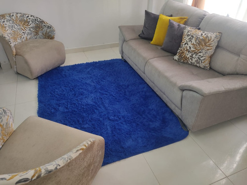 Tapete Alfombra Peludo 1,5 Mt * 2 Mt Colores Decorar Hogar