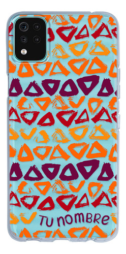 Funda Para LG Tribal Étnico Abstracto Con Tu Nombre