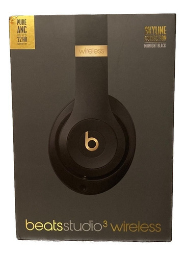 Audífonos Beats Studio³ Wireless - Midnight Black