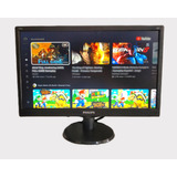 Monitor Led Philips 19  Hdmi / Vga Widescreen 768p Usado