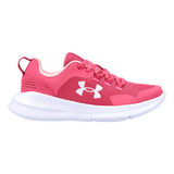 Tenis Under Armour Casual Essential Mujer Rosa