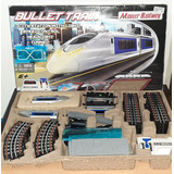 Juguete Tren A Pila Bullet Train Con Pista Grande