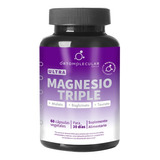 Ortomolecular - Ultra Magnesio Triple 60 Cáps