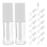 Pincel De Labios Grande Lip Gloss Tubes De 10 Ml, 15 Unidade