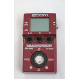 Zoom Zms-60b Pedal Multi Efecto Para Bajo 