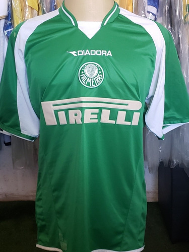 Camisa Palmeiras Diadora 2004 Titular  Pirelli 