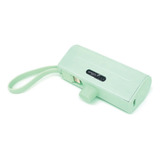 Bateria Portatil Powerbank Motomo Mg-g89 5.000 Mah Verde