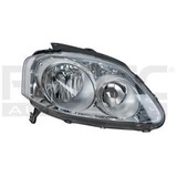 Faro Volkswagen Crossfox 2007-2008 Doble As Fondo Cromado