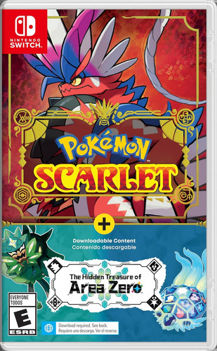 Pokémon Scarlet + The Hidden Treasure Of Area Zero Bundle 