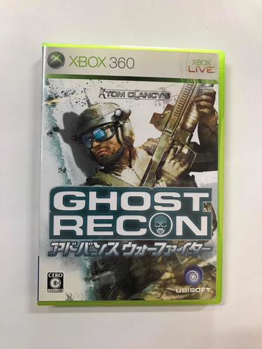Jogo Xbox 360 Tom Clancys Ghost Recon Japonês Original