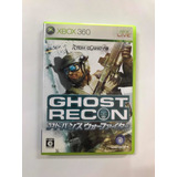 Jogo Xbox 360 Tom Clancys Ghost Recon Japonês Original