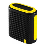 Caixa De Som Portátil Pulse 10 Watts Rms Bluetooth/auxiliar Cor Amarelo