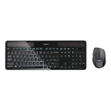 Combo Teclado Y Ratón Inalámbricos Logitech Mk750 Para Pc