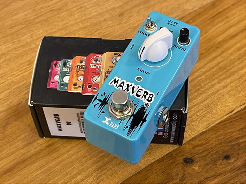 Pedal Guitarra - Xvive Maxverb - Reverb - Impecable