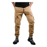 Joggers Pantalón Cargo Adulto De Varón