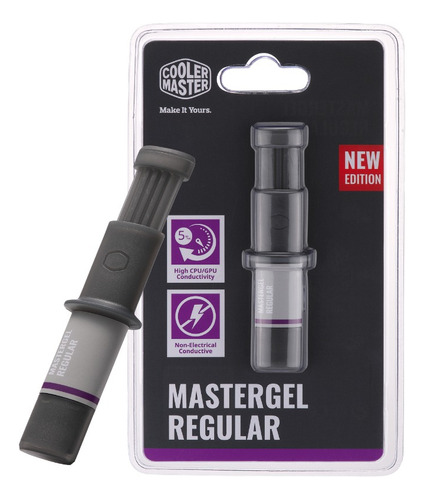 Pasta Térmica New Mastergel Regular 5 W/ml 4 G - Cooler Mast