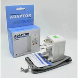 Adaptador Universal Viajero Viaje Enchufe Mundial Reforzado