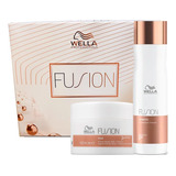 Fusion Wella Professionals Set Shampoo + Mascara Chico 