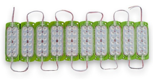 10 Piezas De Modulo De Luz 12 Led T/plafon  