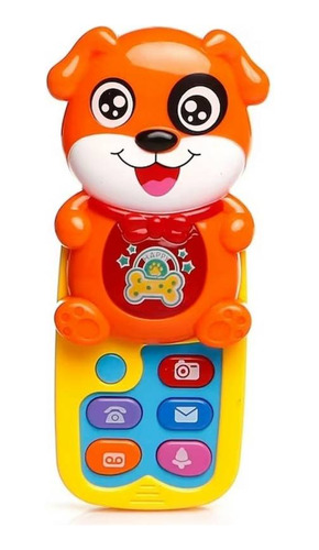 Teléfono Celular Musical Bebe Perrito Interactivo Jb1281