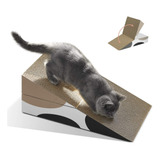 Triangulo Rascador Para Gatos Carton Plegable Almohadilla De