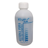 5 Acetonas Pura De 130ml Krystal Para Uñas