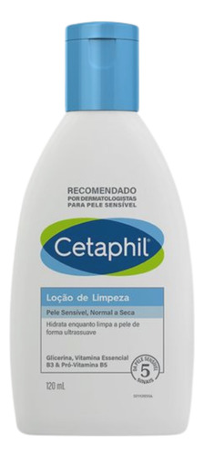 Cetaphil - Loção De Limpeza Facial 120ml Blz