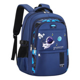 Mochila Ortopédica Infantil, Astronauta, Impermeable