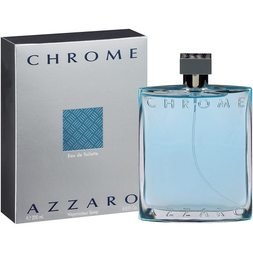 Perfume Azzaro Chrome Masculino 200 Ml - Selo Adipec