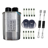 Kit Reparo Microondas Capacitor 0,90uf + 2 Diodo 10 Fusivel