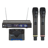 Vocopro Uhf- Uhf-sistema De Micrófono Inalámbrico Recarga.