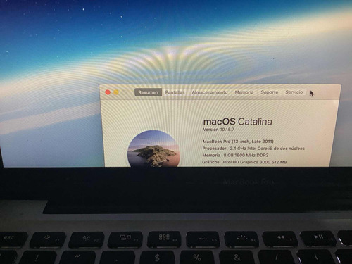 Macbook Pro 2011 Catalina
