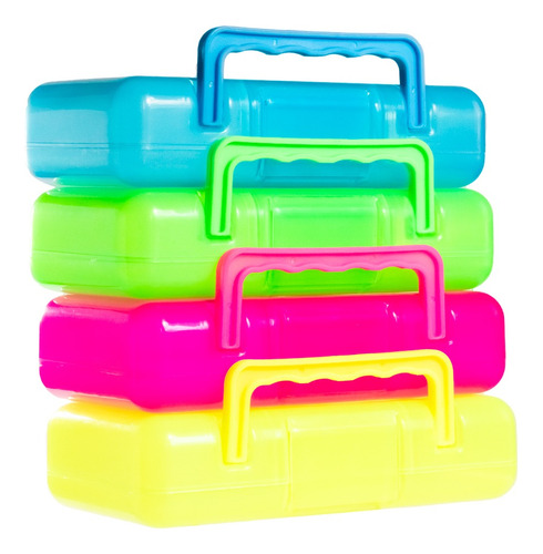 Lonchera Infantil Plastico Lunch Box Niño Niña Mayoreo 5pz.