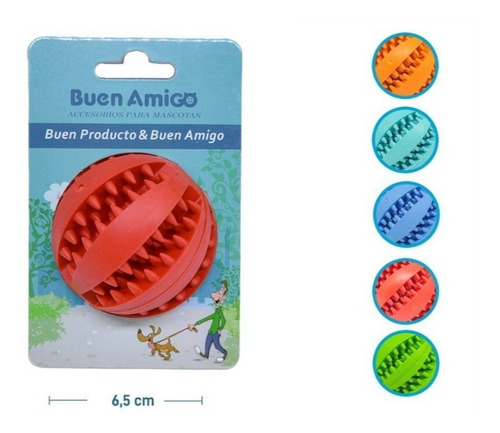 Pelota Dental Interactiva Para Perros