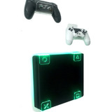 Soporte Base Pared Ps4 Slim O Fat, Ps3 Super Slim+ Luz Led