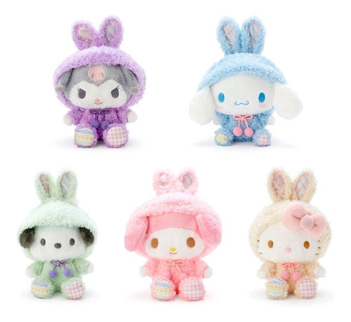 Peluches Sanrio Edición Bunny Con Llavero - Sanrio Original